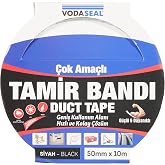 Vodaseal &Ccedil;ok Ama&ccedil;lı Tamir Bandı, 50mmx10mt, Siyah