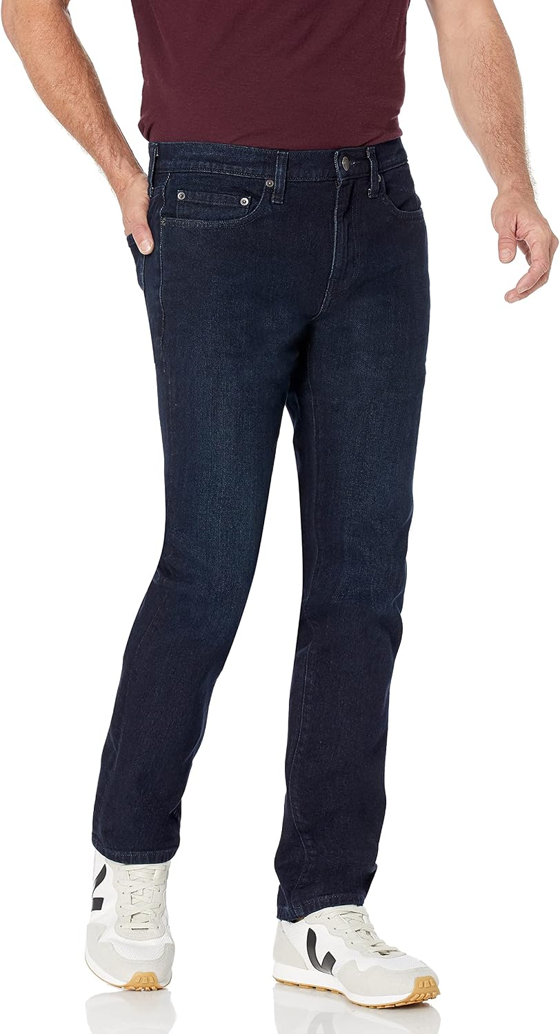 Amazon Essentials Hombre Vaqueros Ajustados - Colores interrumpidos