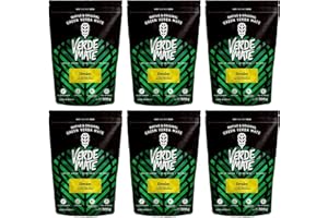 Verde Mate Green Limon 3kg (6x500 g) | Yerbera | Metalowa puszka z dozownikiem | Cytrynowa yerba mate 3000 g | Brazylijska | Zielona yerba mate | Herbata yerba mate z Brazylii | Suszona powietrzem