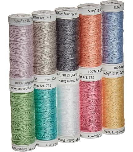 Sulky Blendables Stickgarn – 330 Yards, Stärke 12, Royal Navy, Mehrfarbige Baumwolle