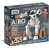 Clementoni AIRO Robot Artificial Intelligence - Educational and customizable toy for kids, movement and interaction with voice recognition