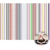AOZUO 26 Pieces Book Binding Headbands, 11.8 x 0.5 inches, Book Binding Fabric, Book Binding End Bands, 26 Colors, Book Bindi
