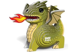 EUGY 024 Drago. Eco-Friendly 3D Paper Puzzle