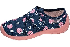 FISCHER MARKENSCHUH Fischer Kinder Hausschuh für Mädchen mit fantasievollem Pferd Motiv Boogy 652333