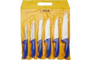 F.DICK Set di coltelli ErgoGrip coltello Francese, scimitarra, coltello per disossare