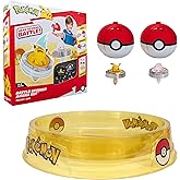 Pok&eacute;mon Battle Spinner Arena Seti - İki Pok&eacute; Ball Spinner Fırlatıcısı ve Savaş Arenası ile İki Savaş D&ouml;nd&uuml;r&uuml;c&uuml;