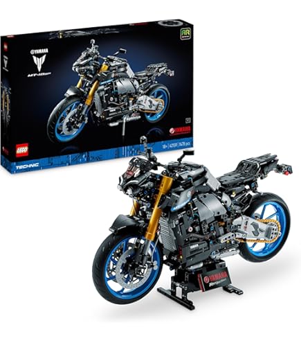 Ebortsin Motorcycle Building Blocks Set – 638 Pcs MT-10 Motorbike Building Kits, Tech Concept Supermotorcycle Model Toys, Gift For Adults Teens, Display Model, Compatible With Major Brand - View #2