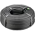 Rain Bird T22-250S Drip Irrigation 1/4" Blank Distribution Tubing, 250' Roll, Black