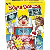 Hasbro S&uuml;per Doktor R&ouml;ntgen Yarışı Kutu Oyunu, 4+ Yaş, 2+ Oyuncu