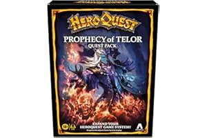 Avalon Hill HeroQuest Prophecy of Telor Quest Pack, wymaga systemu gry HeroQuest do gry