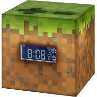 Montre Minecraft Creeper Pour Enfant - Apprentissage De L'Heure - Bracelet Silicone Vert - Quartz