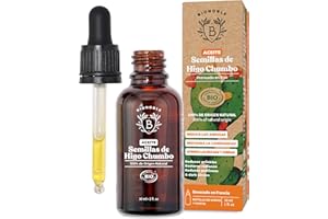 Bionoble Aceite de Higo Chumbo Orgánico 30ml - 100% Puro, Natural y Prensado en Frío - Rostro, Cuerpo, Cabello, Barba, Uñas - Vegano y Cruelty Free - Botella de Vidrio + Pipeta