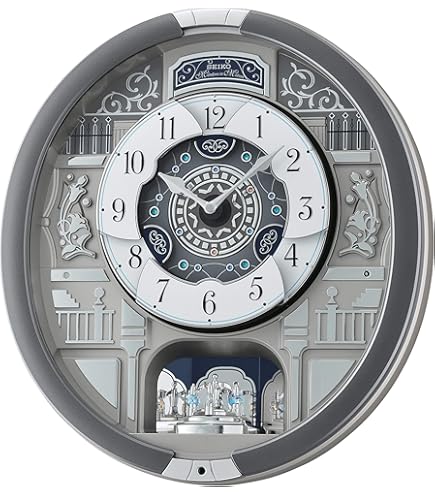 Seiko Wanduhr Motion QXM366S Wall clock With Chime : Amazon.co.uk