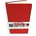 Royal Talens – Art Creation Hardback Sketchbook – 80 Sheets – 140gsm – 13 x 21cm – Red Cover