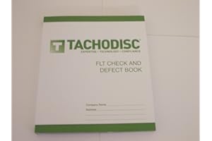 Tachodisc FLT Fork Lift Truck Defect Check Book 50 Pages Duplicate T50FLT