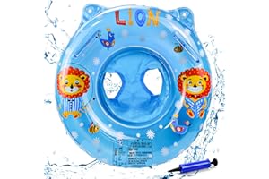 BDAO GIFT Baby Swimming Ring Float,Inflatable Swimming Ring with Seat for Baby/Kid 6-36 Months