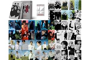 SCISSH Enhypen - 55 tarjetas Lomo Collections 'ENGENE' Álbum, tarjetas de fotos Kpop (dimensiones: respuesta), 8,6 x 5,7 cm