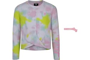 Hurley Hrlg Boxy Long Sleeve Top, L (140-155 cm/12-13 Years)
