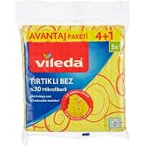 Vileda Temizlik Bezi, Novolon, Kir s&ouml;ken cepler, 4+1'li Avantaj Paket