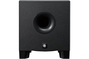 Yamaha HS8S – Aktiver Bassreflex-Subwoofer für Produzenten, DJs und Musiker – Schwarz