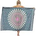 Women's Boho Sarong Wrap Bikini Cover up Skirt Beach Towel