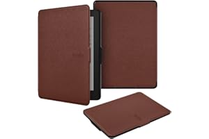 BYCeKe for 6" Kindle Paperwhite Case 7th/6th/5th Generation 2015/2013/2012 Release (Model NO. DP75SDI & EY21) PU Leather Case Lightweight Cover with Auto Wake/Sleep Fit Kindle Paperwhite 1/2/3, Coffee