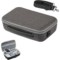 Generico Custodia per DJI Neo Fly More Combo Accessories, borsa da viaggio portatile in EVA per DJI Neo, compatibile con il controller remoto RC-N3, due batterie, hub di ricarica (Nero