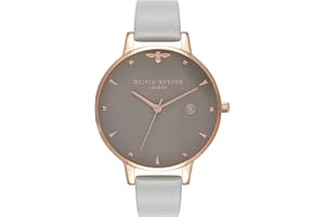 Olivia Burton OB16AM87 Zegarek, 38 mm, Szary