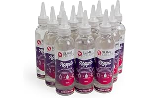 Slime Creator Magic Activator Solution - 180ml Bottles - Safe & Non-Toxic, Ideal for Slime Kits, Kids Crafts, and DIY Projects (Pack of 12, 2100, ml)