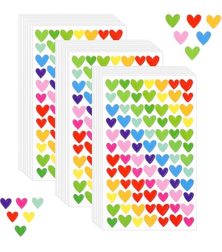 Glitzer Stern Aufkleber - 1000 Stück Belohnungssticker Für Kinder & Schule