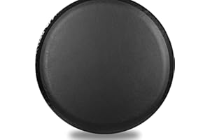 CYUIOTER Spare Wheel Covers Universal Spare Tire PVC Leather Cover 12" 13" 14" 15" 16" 17" inch for Auto/Trailer/Caravan Spare Wheel (13 inch)