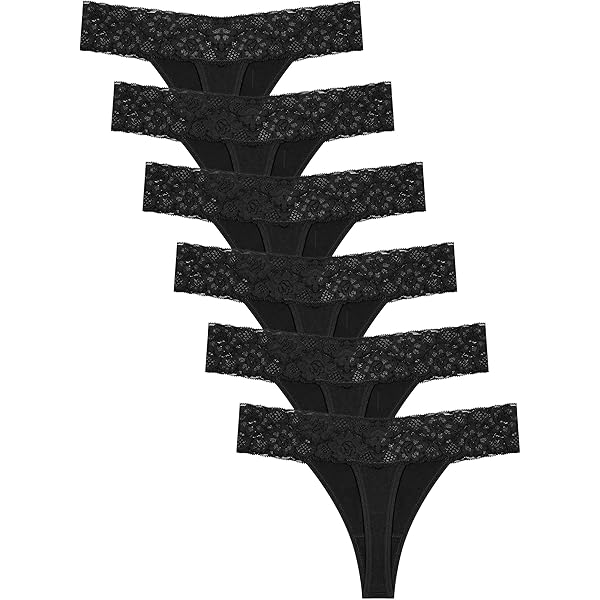 BeReady Katoenen string tanga dames verstelbare G-string onderbroeken dames sexy kant lage taille ondergoed vrouwen sexy set multipack 6 stuks, 1x wit, 1x zwart, 1x paars, 1x roze, 1x kaki, 1x grijs BeReady Katoenen string tanga dames verstelbare G-string onderbroeken dames sexy kant lage taille ondergoed vrouwen sexy set multipack 6 stuks, 1x wit, 1x zwart, 1x paars, 1x roze, 1x kaki, 1x grijs