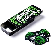 M&eacute;diators Jim Dunlop 1,14 mm Hetfield Black Fang 1,14 mm bo&icirc;te de 6 Boite de 6 Black Fang