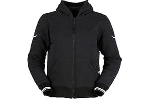 Furygan Luxio Lady Evo-Hoodie Sweatshirt Style Casual Urbain D3O-Résistant à l'abrasion-Confort & Protection-Blouson Moto Fille