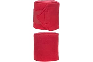 HKM Juego de Vendas clásicas para MS Setty Pony pequeño, Longitud 1 m (Rojo)