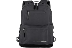 Travelite Handgepäck Rucksack mit gepoltertem Laptopfach, Laptop Rucksack 13 Zoll, KICK OFF, Tagesrucksack für Urlaub und Sport, 40 cm, 17 Liter