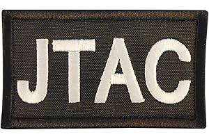 2AFTER1 JTAC Joint Terminal Attack Controller Army Air Support FAC Tactical Embroidered Fastener Patch