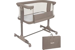 Lionelo Pari 3-i-1 Babysäng, Sidosäng & Vagga, 6-stegs Höjdjustering