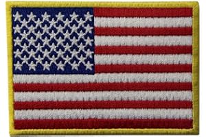 ZEGIN American Flag USA Nazionale Ricamato Il Ferro Su Cucia Sulla Zona