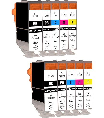Cartucce di ricambio per Canon PGI-520 / CLI-521