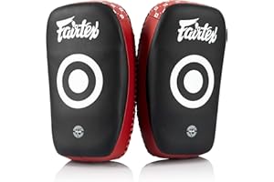 Fairtex KPLC6 Muay Thai Kickboxing Small Curved Thai Pads