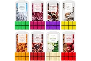 Scented Wax Melts, SCENTORINI Wax Cubes, 8x70.9 gram Scented Soy Wax Melts for Wax Warmer, Series of 1