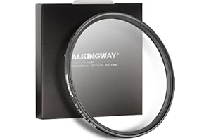 Walking Way 52 MM Filtro de Difusión Niebla Blanca - Filtro Suave Fuerte Circular White Mist Filtro de Halo Blanco con Vidrio Optico para Fotografía Retrato y Valor (Fuerte 2, 52 MM)