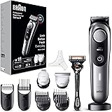 Braun Series 9 Rasoio Elettrico Barba Con Lama Barba Problade E Strumenti Professionali, Regolabarba Uomo 40 Lunghezze, Base 