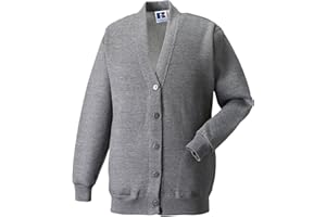 Miss Chief Girls School Cardigan Fleece Sweatshirt Uniform Schoolwear Age 2 3 4 5 6 7 8 9 10 11 12 13 14 + Adult Sizes