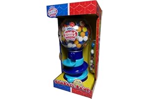 DUBBLE BUBBLE SPIRAL - Máquina de bolas de chicle con hucha, 75 g