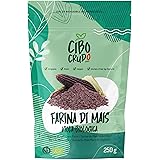 Farina di Mais Viola Biologica - 250g. Farina Ricca di Antociani per la Preparazione di Pane Dolci o Biscotti. Ottima per Pia