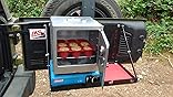 Four De Camping Pliant Coleman - Neuf, Métal Argenté, Compact