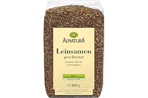 Alnatura Bio Leinsamen Geschrotet, 400 g