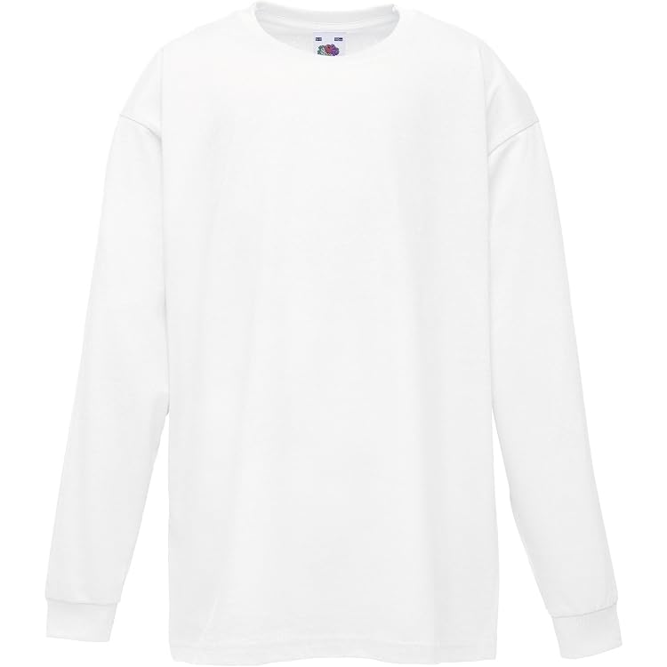 Kinder Langarm T-Shirt Von Shirtarena – Baumwoll-Shirt In Rot, Bund 140, Perfekt Für Schule & Freizeit
